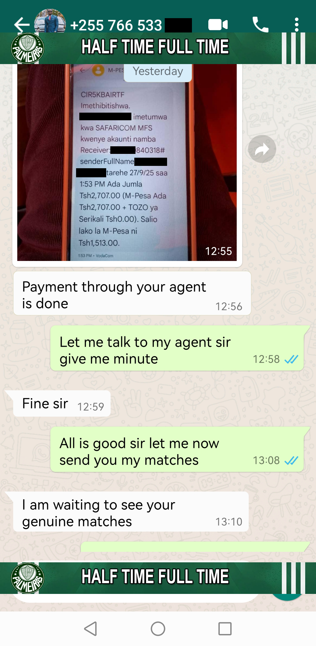 included fixed matches